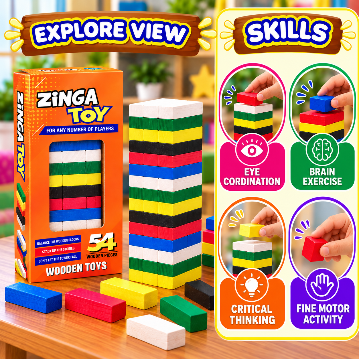 Jenga Beach - View 3