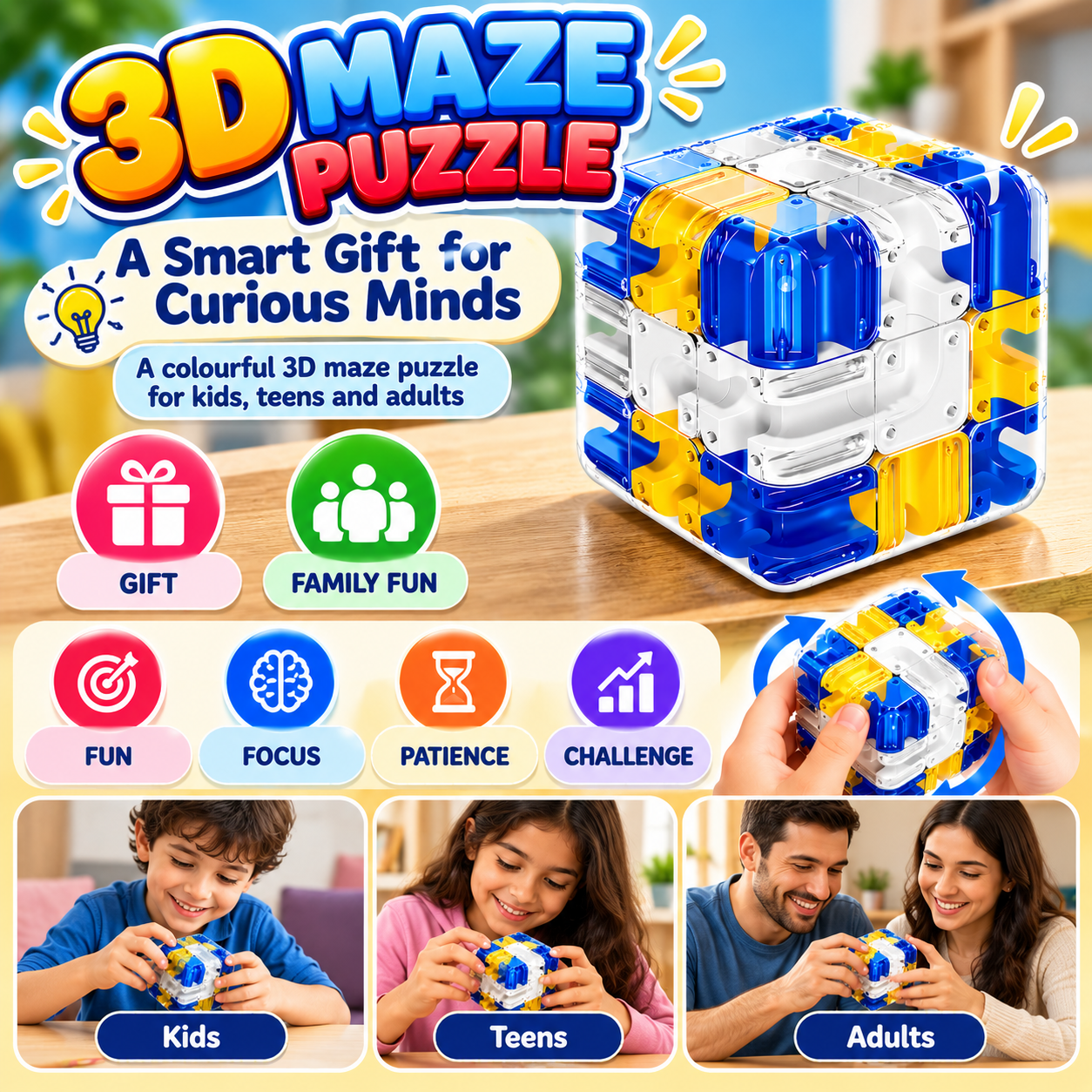 3D Maze Puzzle - View 4